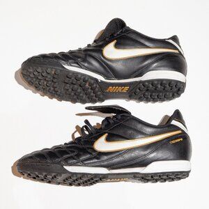 Vintage Nike Tiempo Mystic TF Indoor Circa 2009-2010 Size 10 US Mens